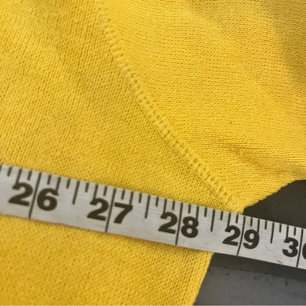Vintage Polo Ralph Lauren Golf Crew Neck Yellow Sweater With Logo Hong Kong L